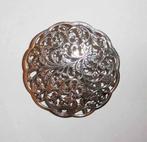 Broche Filigrain Opengewerkt Zilver Bladeren, 4 tot 7 cm, Verzenden, Zo goed als nieuw, Zilver