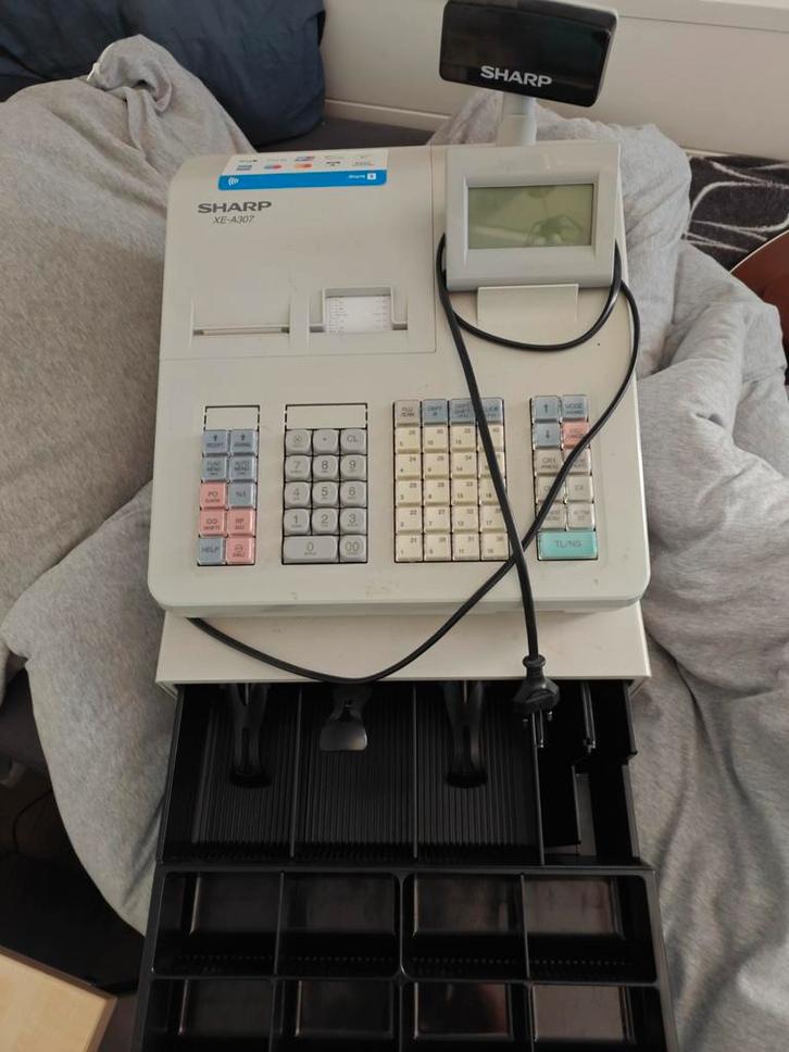 Sharp XE-A307 Kassa - Betrouwbaar en Functioneel, Verzamelen, Elektronische Apparatuur, Ophalen of Verzenden