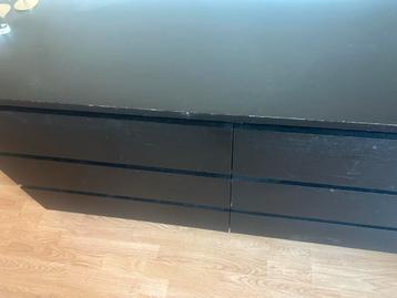 Gebruikte IKEA Malm kast met gebruikerssporen - afbeelding 2