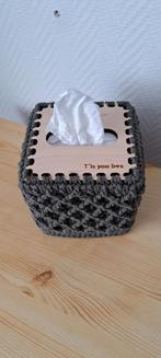 Handgemaakte Tissue Box Cover, Ophalen of Verzenden, Nieuw