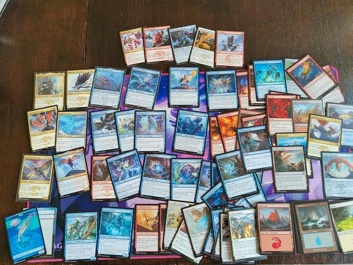 Narset commander deck(fly,draw,copy spells), Hobby en Vrije tijd, Verzamelkaartspellen | Magic the Gathering, Zo goed als nieuw