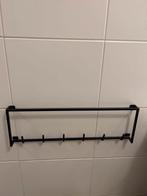 Mooi wandrek kapstok met 6 haakjes woood, Wandkapstok, Ophalen of Verzenden, Zo goed als nieuw, Minder dan 100 cm