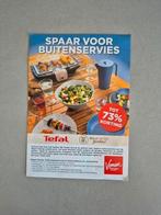 8 volle spaarkaarten voor Tefal Buitenservies aktie Vomar, Vomar, Ophalen of Verzenden