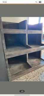 Houten landelijke gruttersbak, Huis en Inrichting, Ophalen, Met plank(en), Gebruikt, 50 tot 100 cm