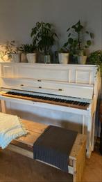Witte Piano - Klassiek Instrument, Muziek en Instrumenten, Piano's, Ophalen, Gebruikt, Wit, Piano