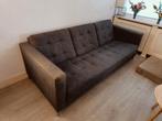 Grijze Driepersoonsbank - Stijlvol en Comfortabel, Ophalen, Gebruikt, Driepersoons, 75 tot 100 cm