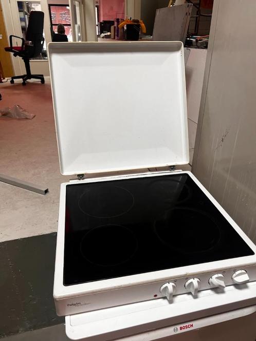 4x inductie kookplaat met deksel Pelgrim Perfection, Witgoed en Apparatuur, Kookplaten, Gebruikt, Vrijstaand, Inductie, 4 kookzones