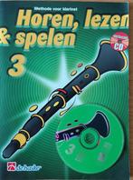 Horen, Lezen, Spelen deel 3 incl CD, Overige genres, Les of Cursus, Ophalen of Verzenden, Zo goed als nieuw
