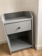 IKEA HAUGA Nachtkastje grijs, Huis en Inrichting, Ophalen, Hout