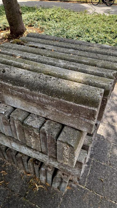 Gazonbanden 12x25 B16, Tuin en Terras, Tegels en Klinkers, Gebruikt, Overige typen, Beton, Ophalen