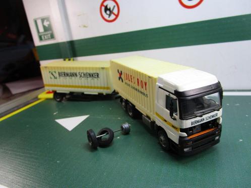 Biermann Schenker Container, Hobby en Vrije tijd, Modelauto's | 1:87, Gebruikt, Bus of Vrachtwagen, Overige merken, Ophalen of Verzenden
