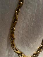 Lange guess ketting zgan, Sieraden, Tassen en Uiterlijk, Kettingen, Ophalen of Verzenden, Zo goed als nieuw, Zilver