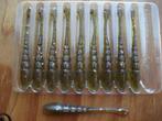 10 stuks X-Zone Finesse Slammer Lures/ kunstaas shads, Watersport en Boten, Ophalen of Verzenden, Nieuw, Overige typen