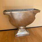 Aluminium vaas - afmeting  30x36x13 cm, Huis en Inrichting, Overige materialen, Gebruikt, Overige kleuren, Ophalen of Verzenden