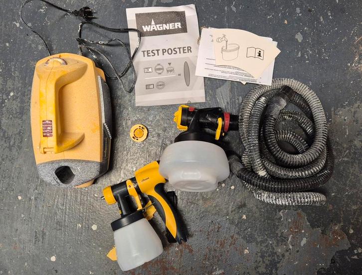 Wagner Flexio Verfspuit, Doe-het-zelf en Verbouw, Schildersmaterialen, Gebruikt, Verfspuit of Verfpomp, Ophalen