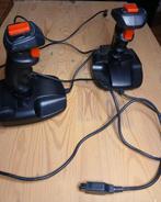 2 Joysticks voor oa commodore, msx, enz., Ophalen of Verzenden