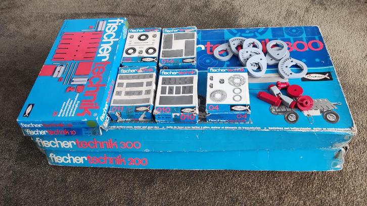 Uitgebreide set FisherTechnik 70er jaren, Verzamelen, Speelgoed, Gebruikt, Ophalen