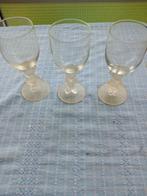 3 stuks disney wijnglazen, Ophalen, Zo goed als nieuw, Overige typen