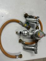 dubbele gasregelaar caravan, Ophalen of Verzenden, Gebruikt