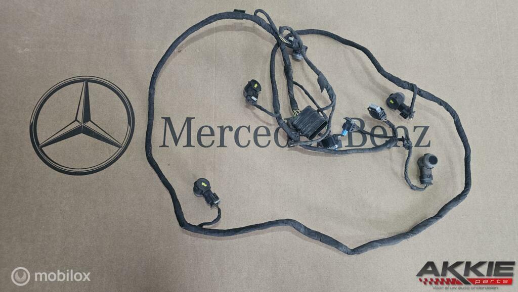 Mercedes E63 AMG Kabelboom pdc parkeersensor A2135403717, Gebruikt, Ophalen of Verzenden