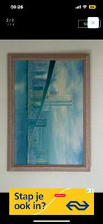 Twin tower schilderij, Ophalen