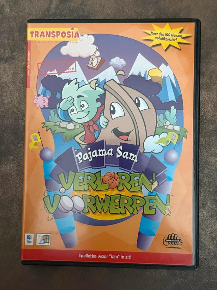 Pajama Sam Verloren Voorwerpen - PC Game, Spelcomputers en Games, Games | Pc, Gebruikt, Avontuur en Actie, 1 speler, Vanaf 3 jaar