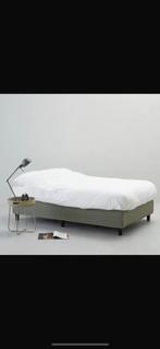Mooie boxspring Falun 120x200 cm, Ophalen, Zo goed als nieuw, Twijfelaar, 120 cm
