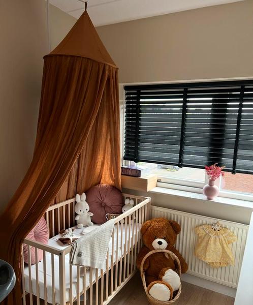 Klamboe Jollein caramel als nieuw, Kinderen en Baby's, Kinderkamer | Inrichting en Decoratie, Zo goed als nieuw, Klamboe, Ophalen of Verzenden