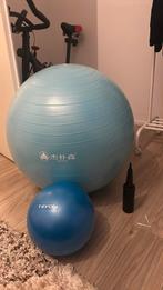 Pilates ballen met pompen (25 cm en 65 cm), Ophalen of Verzenden, Zo goed als nieuw