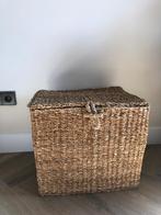 Rieten mand, Huis en Inrichting, Woonaccessoires | Schalen en Manden, Ophalen, Mand, Zo goed als nieuw, Riet