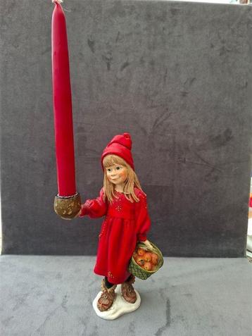 Candy Design Noorwegen, Meisje met kaars, ong. 26,5 cm beschikbaar voor biedingen