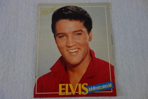 Inlegblad Elvis Presley 1984 blad pop, Verzamelen, Muziek, Artiesten en Beroemdheden, Zo goed als nieuw, Boek, Tijdschrift of Artikel