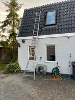 Aluminium Ladder, Doe-het-zelf en Verbouw, Ladders en Trappen, Ophalen, Gebruikt, Ladder, 4 meter of meer