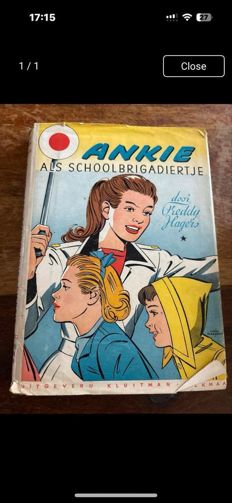 Ankie als Schoolbrigadiertje - Freddy Hagers, Boeken, Stripboeken, Gelezen, Eén stripboek, Ophalen of Verzenden