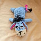 Gehaakte knuffel Winnie de poeh Eeyore, Ophalen of Verzenden, Winnie de Poeh of vrienden, Nieuw, Knuffel
