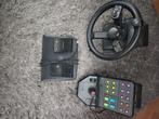 logitec/saitec heavy industrie set, Computers en Software, Joysticks, Ophalen, Zo goed als nieuw, Logitech/Saitek