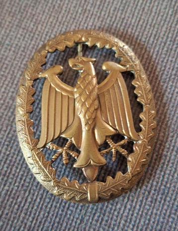Prestatie Brevet in brons Bundeswehr.  beschikbaar voor biedingen