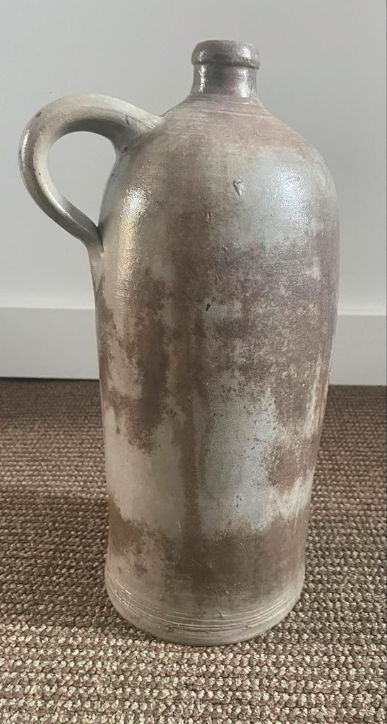 Antieke Stenen Kruik 6.1L - 19e Eeuws Aardewerk Decoratie, Antiek en Kunst, Antiek | Keramiek en Aardewerk, Ophalen