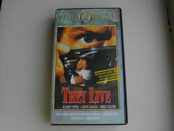They Live (1988, John Carpenter, Roddy Piper) VHS beschikbaar voor biedingen