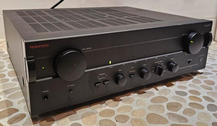 Nakamichi Amplifier 1 Made in Japan, AB, phono MM/MC,izgst, Audio, Tv en Foto, Versterkers en Receivers, Gebruikt, 120 watt of meer