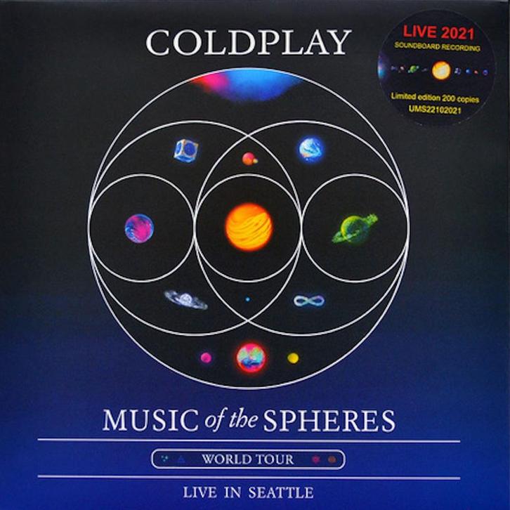2Cd Coldplay LIVE Music Of The Spheres in SEATTLE Ltd NIEUW, Cd's en Dvd's, Cd's | Pop, Nieuw in verpakking, 2000 tot heden, Ophalen of Verzenden