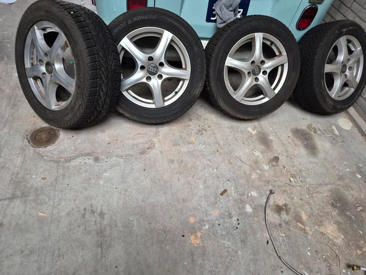 Winterbanden Wintrac Xtreme 225/55 R16, Auto-onderdelen, Banden en Velgen, Band(en), Winterbanden, 16 inch, 225 mm, Gebruikt, Ophalen of Verzenden