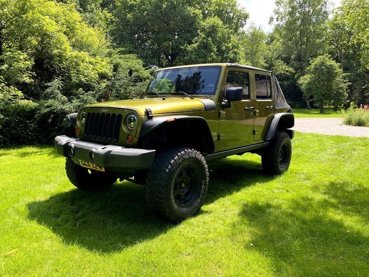 Jeep Wrangler JK Unlimited 2.8CRD Sport, Auto's, Jeep, Particulier, Wrangler, 4x4, Achteruitrijcamera, Airconditioning, Cruise Control