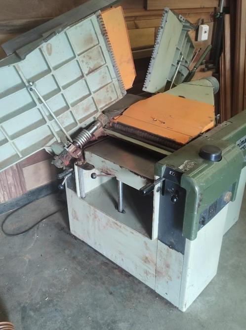 scm 2252 vlak van diktebank schaafmachine, Doe-het-zelf en Verbouw, Schaafmachines, Gebruikt, Elektrisch, Ophalen of Verzenden