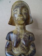 Afrikaans beeld vruchtbaarheidsbeeld Luba DRC 18cm 1970, Antiek en Kunst, Ophalen of Verzenden