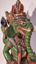 Houten Ganesha Beeld - Bali, Indonesië, Antiek en Kunst, Kunst | Beelden en Houtsnijwerken, Ophalen of Verzenden