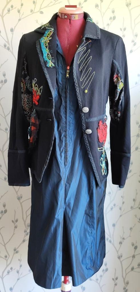 SAVE THE QUEEN! Zomerjasje/ Blazer maat M, Kleding | Dames, Jassen | Zomer, Zo goed als nieuw, Maat 38/40 (M), Zwart, Ophalen of Verzenden