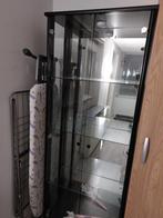 Vitrinekast te koop, Huis en Inrichting, Kasten | Vitrinekasten, Ophalen, Minder dan 50 cm, Glas, Modern