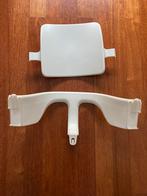 Stokke Babyset + tray wit, Kinderen en Baby's, Kinderstoelen, Ophalen, Zo goed als nieuw, Meegroeistoel