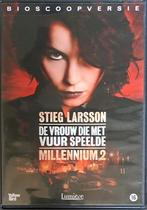 Millennium 2, de Vrouw die met Vuur Speelde dvd., Cd's en Dvd's, Dvd's | Thrillers en Misdaad, Ophalen of Verzenden, Zo goed als nieuw